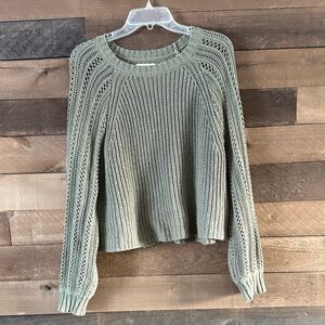 American Eagle Outfitters Sage Knit Sweater